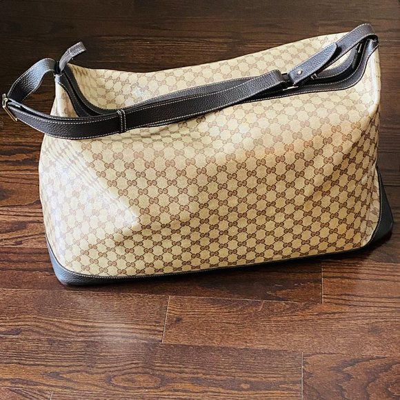 Authentic Gucci GG Guccisima Coated Canvas Duffle - Picture 17 of 17